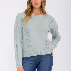 Women's Light Blue Sweater